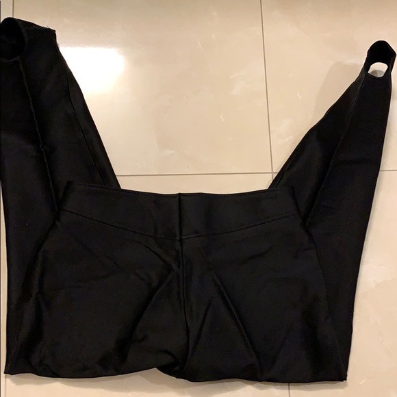 Size 14R black FERA snowboarding pants w/stirrups - Picture 6 of 6